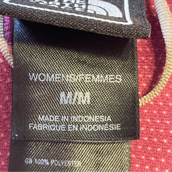 North Face Windwall Light Ivory Full Zip Fleece Mefium - Picture 7 of 9